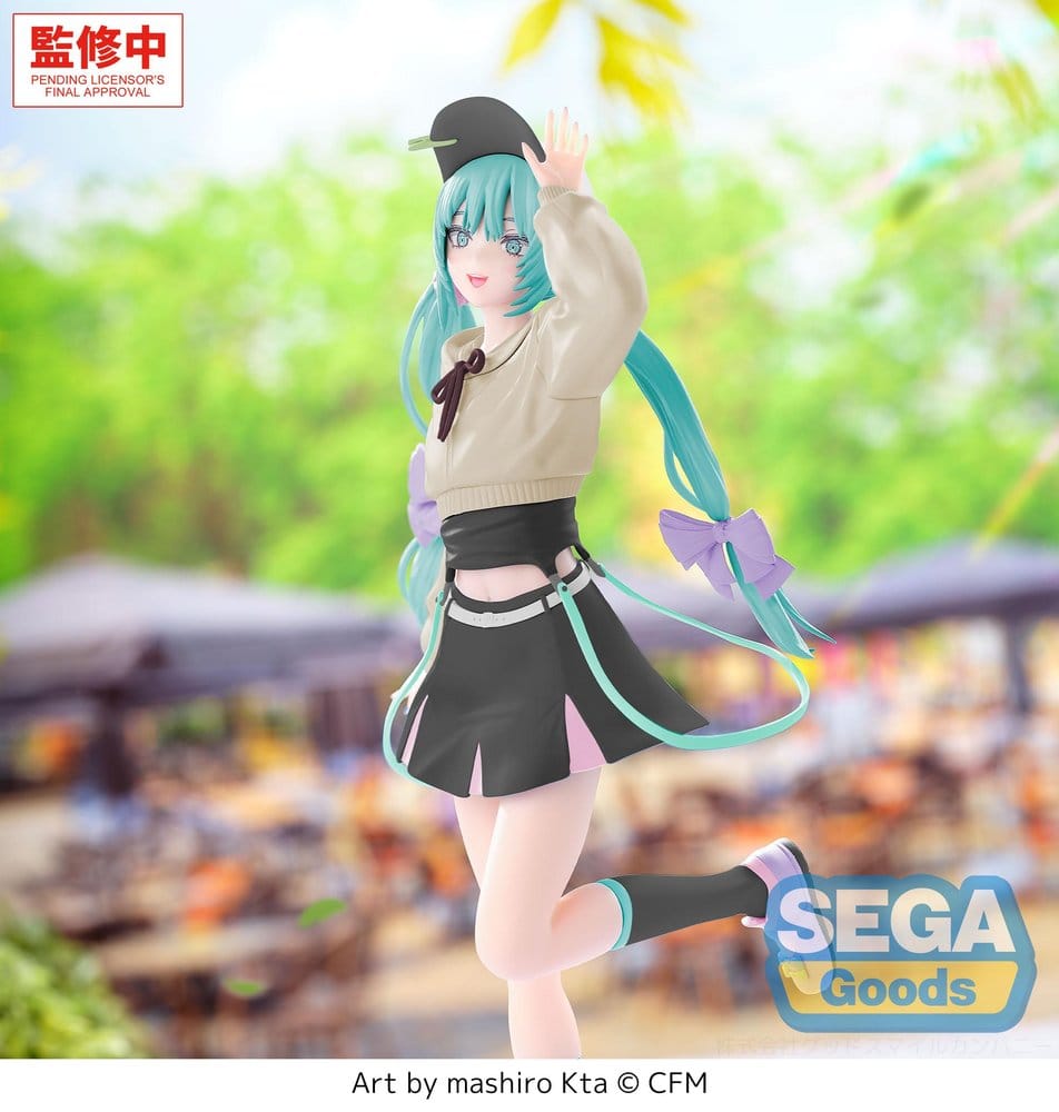 Hatsune Miku Luminasta PVC Figur Hatsune Miku Conceptual Series Vol.2 Stroll Ver. 21 cm