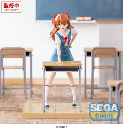 Evangelion: New Theatrical Edition XStellar PVC Figur Asuka Shikinami Langley Uniform Ver. 19 cm