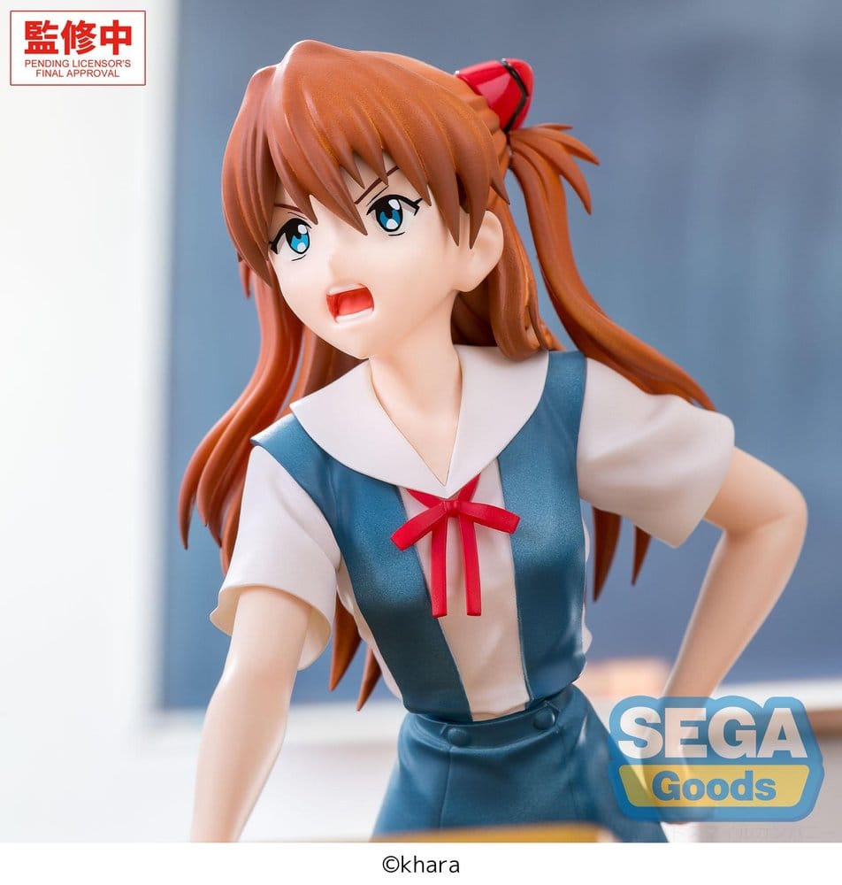 Evangelion: New Theatrical Edition XStellar PVC Figur Asuka Shikinami Langley Uniform Ver. 19 cm