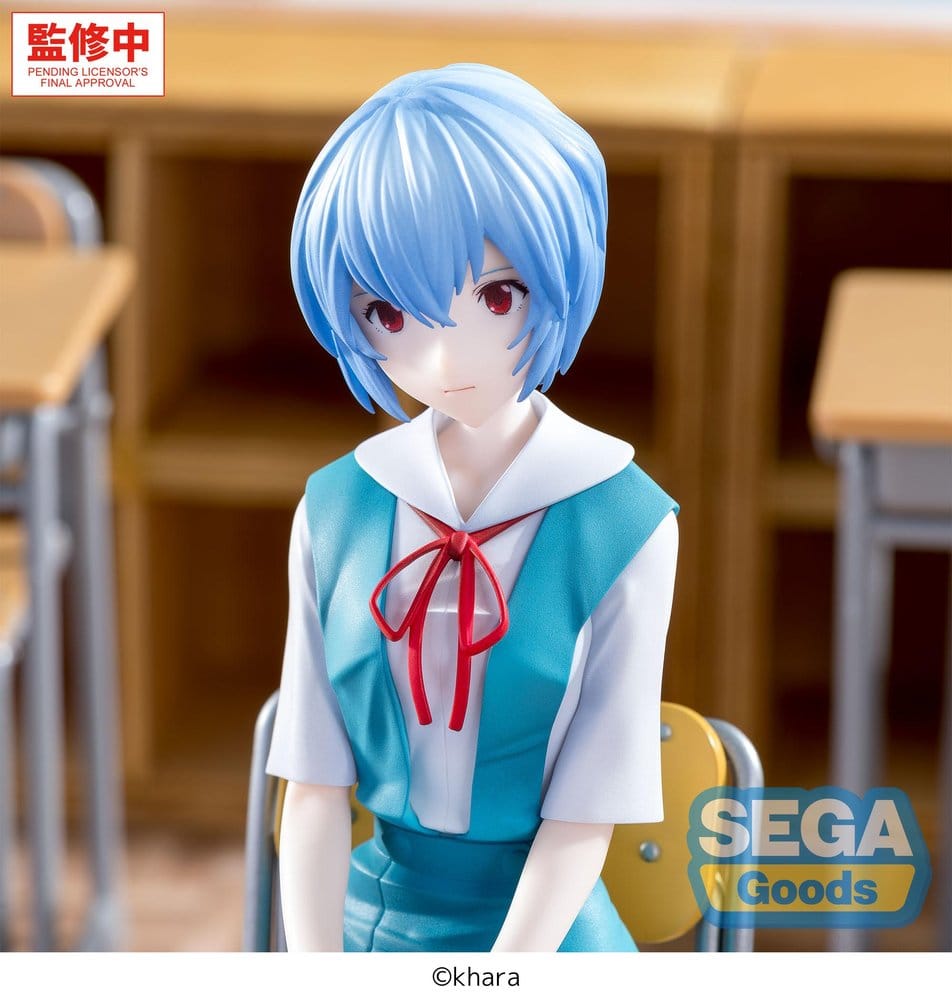 Evangelion: New Theatrical Edition XStellar PVC Figur Rei Ayanami Uniform Ver. 16 cm