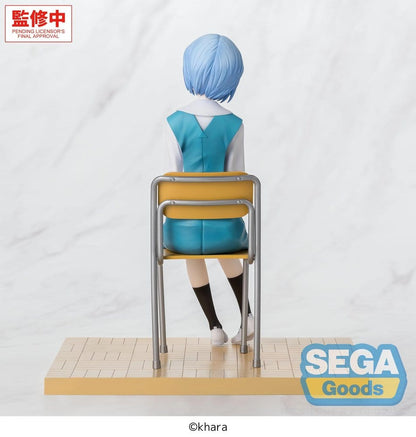 Evangelion: New Theatrical Edition XStellar PVC Figur Rei Ayanami Uniform Ver. 16 cm