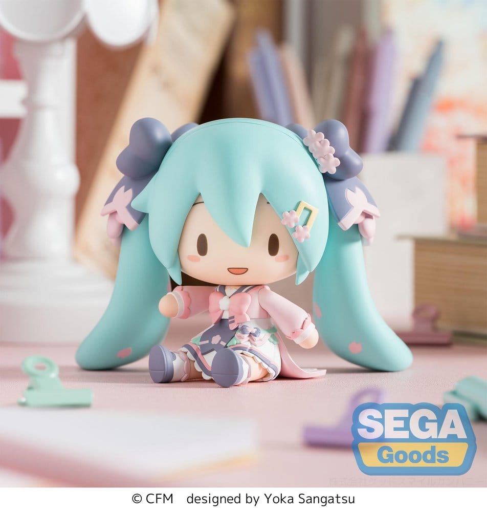 Hatsune Miku fuwa petit Chibi Figur "New Semester" 8 cm