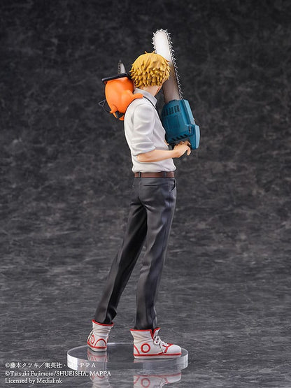Chainsaw Man S-Fire PVC Statue 1/7 Denji & Pochita 24 cm