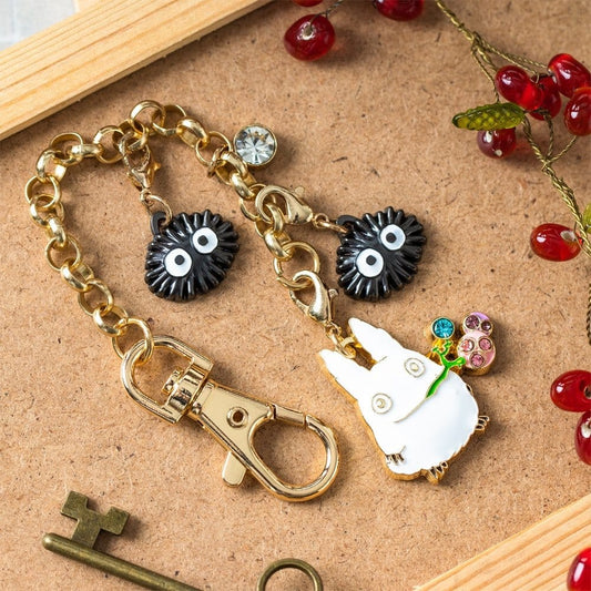 Mein Nachbar Totoro Charm Chain Schlüsselanhänger Small Totoro & Fruits