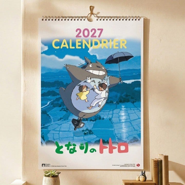 Mein Nachbar Totoro Kalender 2027 *Englische Version*