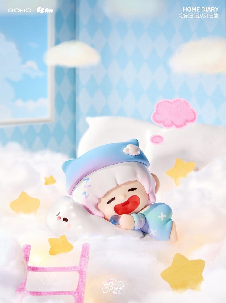 Original Character Sammelfiguren Blind Box 8er-Set Lazy Home Diary 9 cm