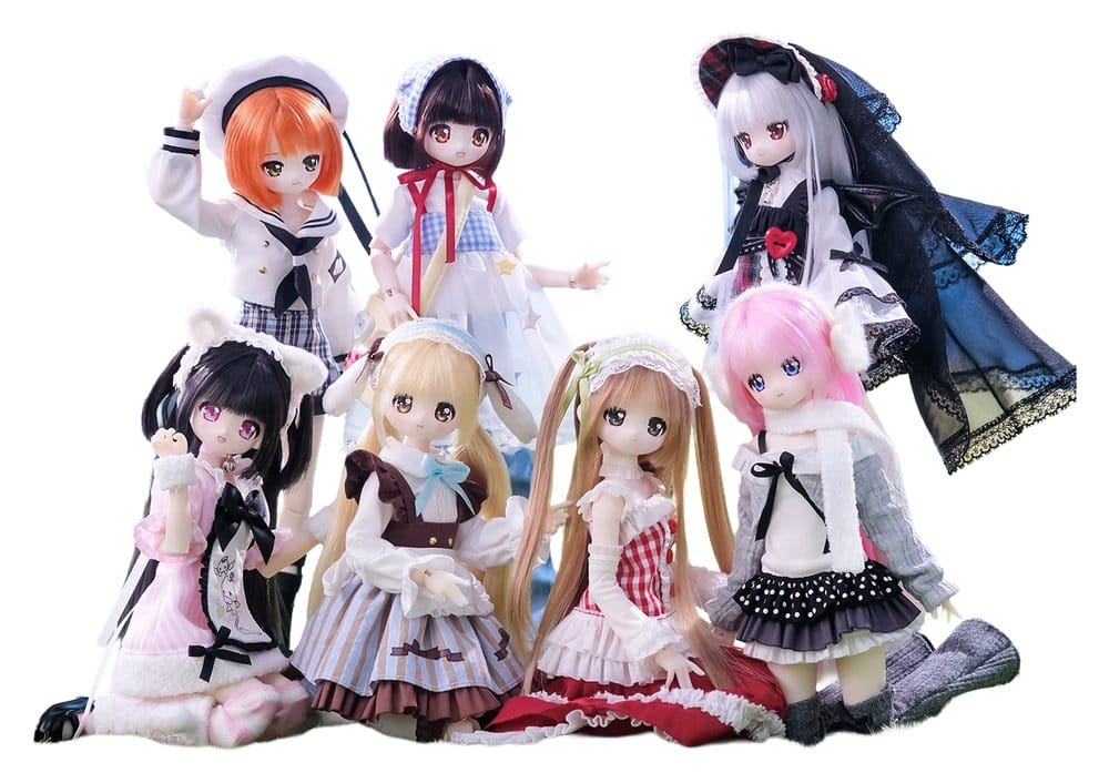 SyncyLand Actionfiguren 6er-Pack OOTD Series 23 cm Blind Box