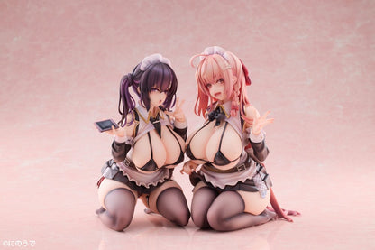 Original Character PVC Statuen 1/5 2er-Set Koho Miya & Otsuhane Fuwari illustration by Ninoude 18 cm