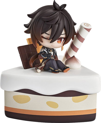 Genshin Impact Wondrous Travels Series Figur Zhongli Chibi 12 cm