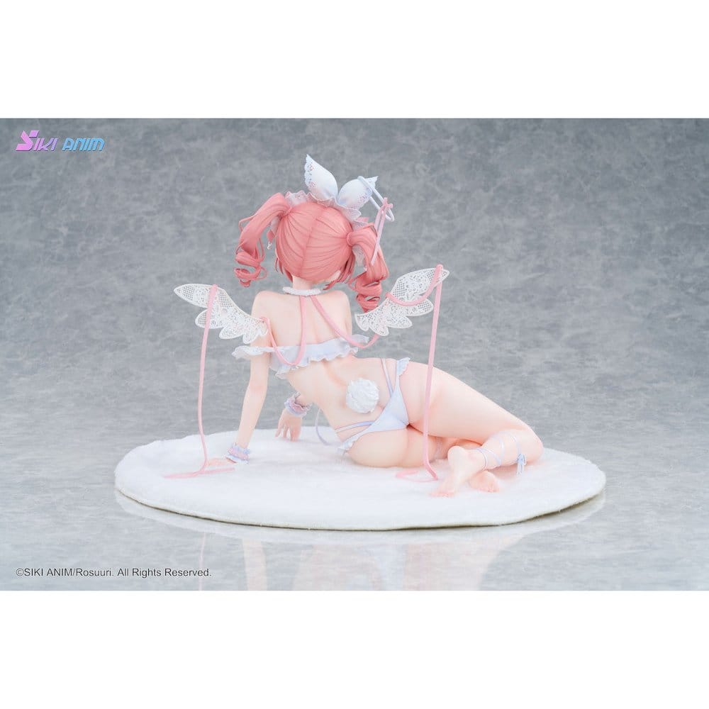 Original Character PVC Figur 1/4 White Rabbit Rosu Angel Ver. Illustrated by Rosuuri Bonus Edition 23 cm