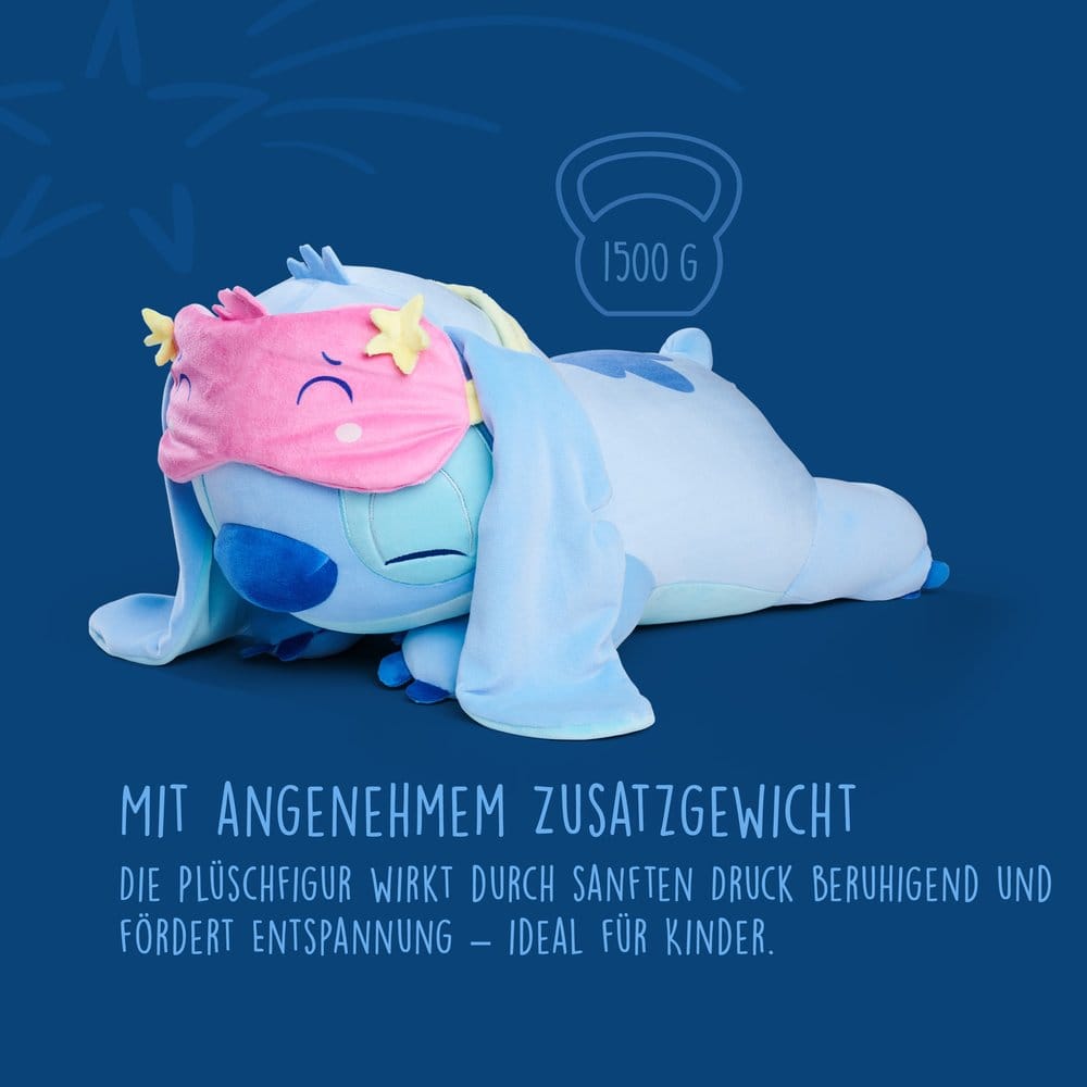 Disney Snuglets Wellbeing Heavy Plüschfigur Stitch 40 cm