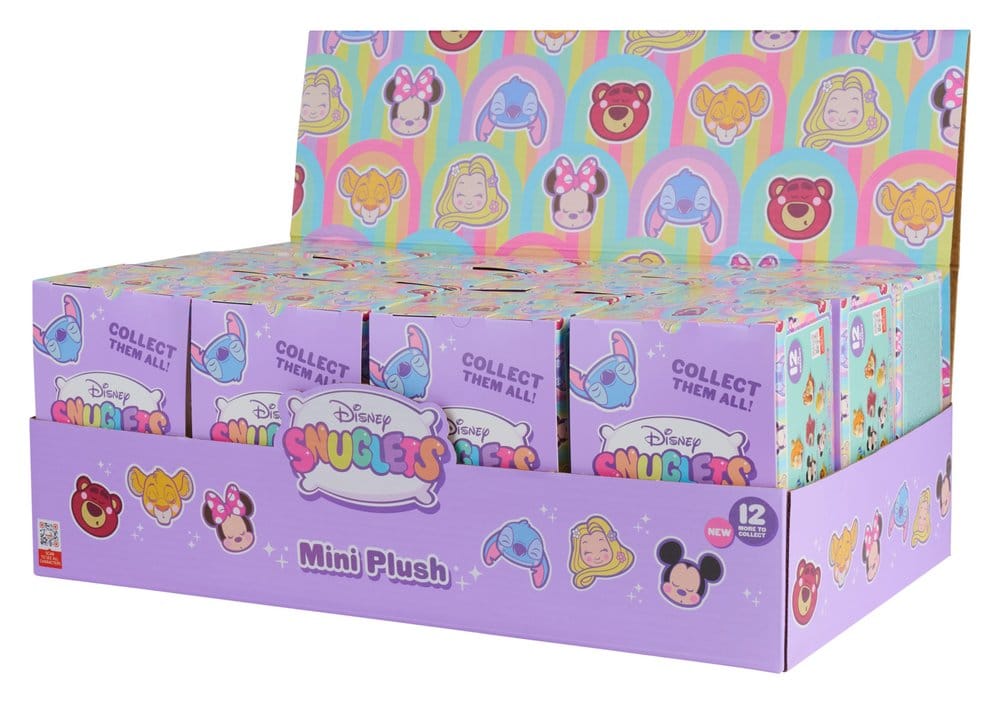 Disney Snuglets Plüschfiguren Blind Box Display (12)
