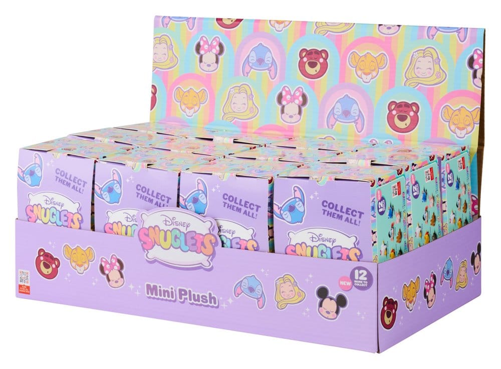 Disney Snuglets Plüschfigur Wave 2 Blindbox Display (12)