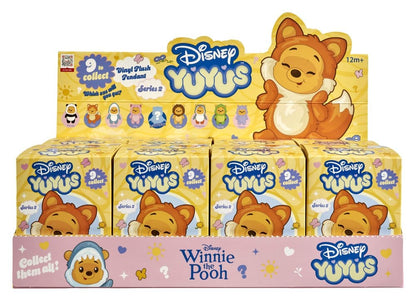 Disney YuYus Plüsch Schlüsselanhänger Wave 2 Winnie the Pooh 13 cm Blindbox Display (8)