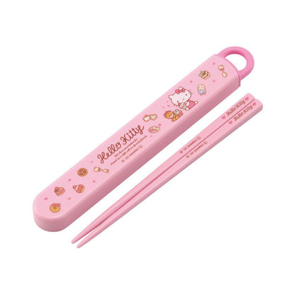 Hello Kitty Essstäbchen mit Box Sweety pink 16 cm