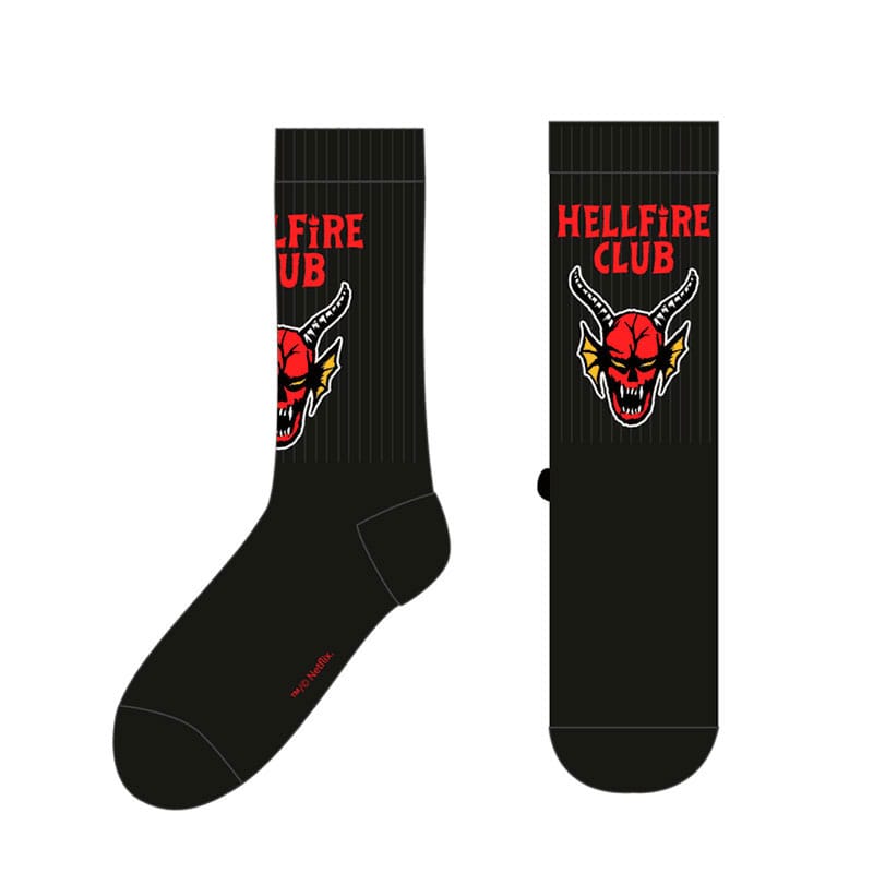 Stranger Things Socken Hellfire Club Small