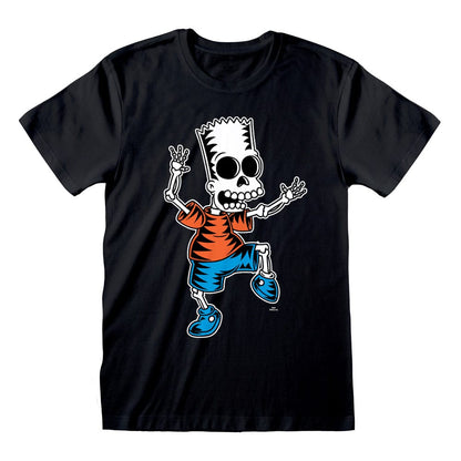 Simpsons T-Shirt Skeleton Bart Größe S