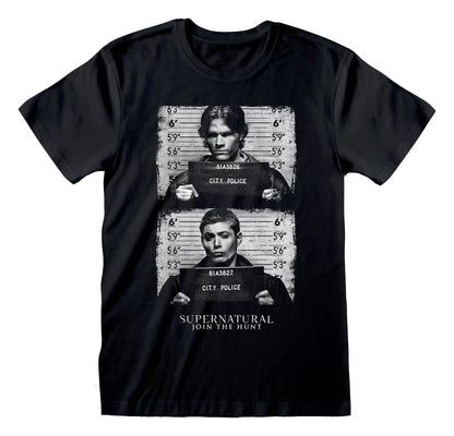 Supernatural T-Shirt Line Up Black