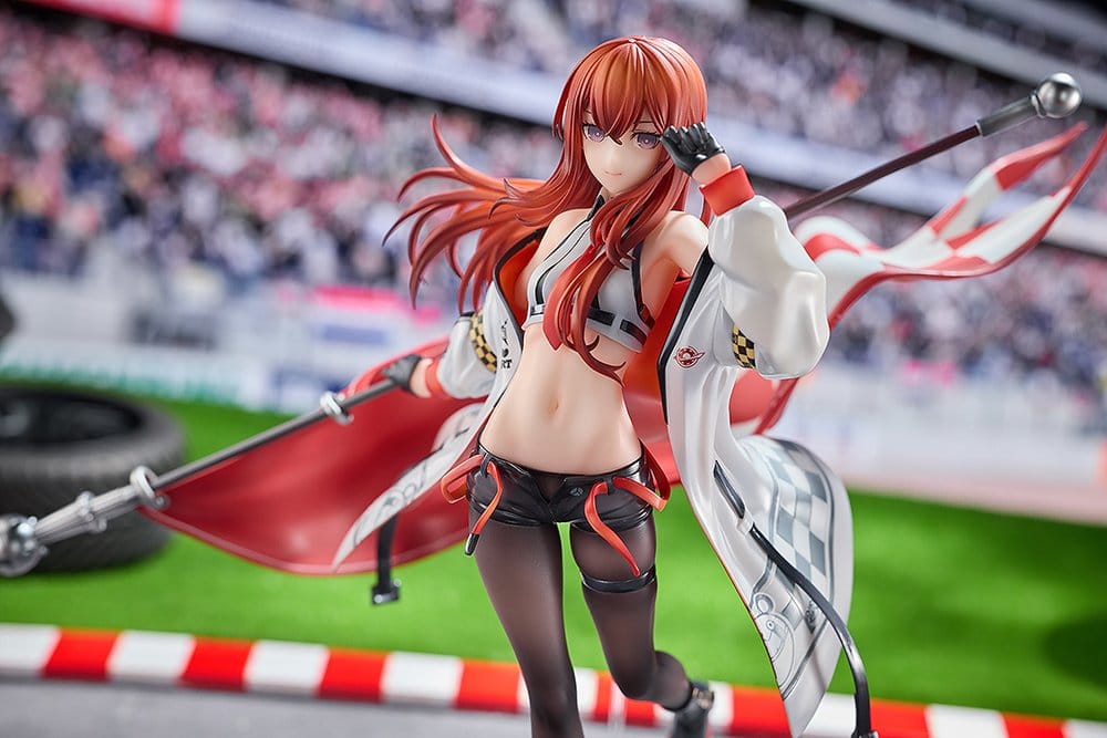 Steins;Gate PVC Figur 1/7 Kurisu Makise: Racing Ver. 24 cm
