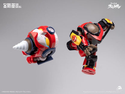 Gurren Lagann Chibi Bausatz Chibi-style Super Articulated 13 cm