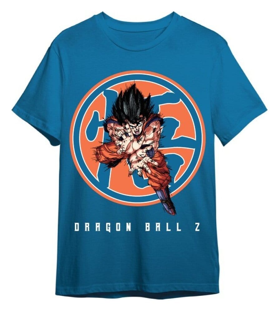 Dragon Ball Z T-Shirt Goku Marineblau Größe S