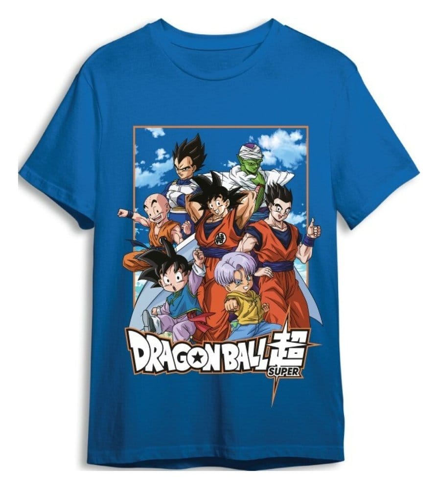 Dragon Ball Super T-Shirt Characters Marineblau Größe XL