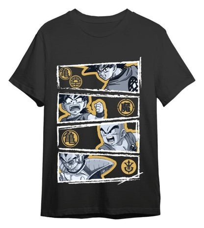 Dragon Ball Z T-Shirt Vegeta Schwarz