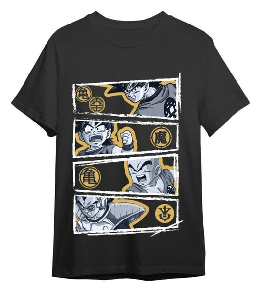 Dragon Ball Z T-Shirt Vegeta Schwarz