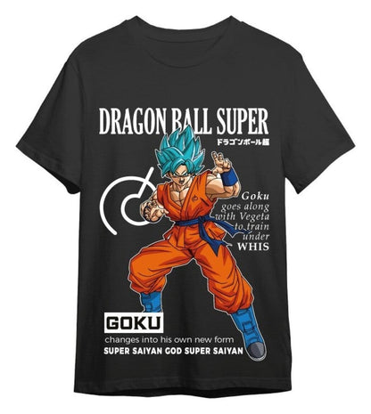 Dragon Ball Super T-Shirt Goku Training Schwarz