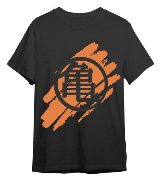 Dragon Ball T-Shirt Logo Kame Schwarz Größe M