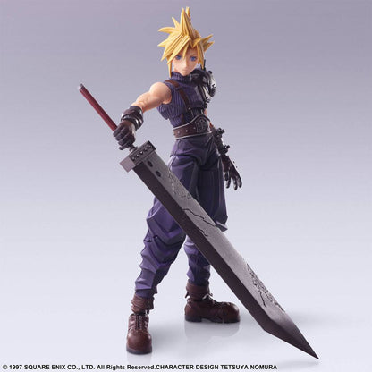 Final Fantasy VII Bring Arts Actionfigur Cloud Strife 15 cm