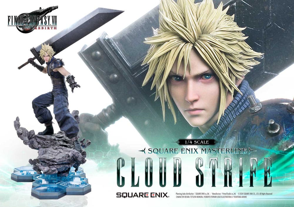 Final Fantasy VII Rebirth Masterline Statue 1/4 Cloud Strife 68 cm