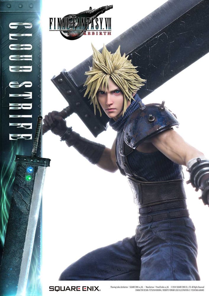 Final Fantasy VII Rebirth Masterline Statue 1/4 Cloud Strife 68 cm