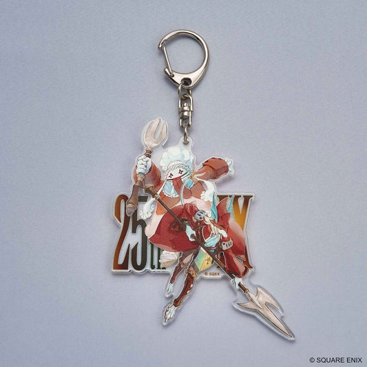 Final Fantasy IX Acryl-Schlüsselanhänger 25th Anniversary Quina & Freya
