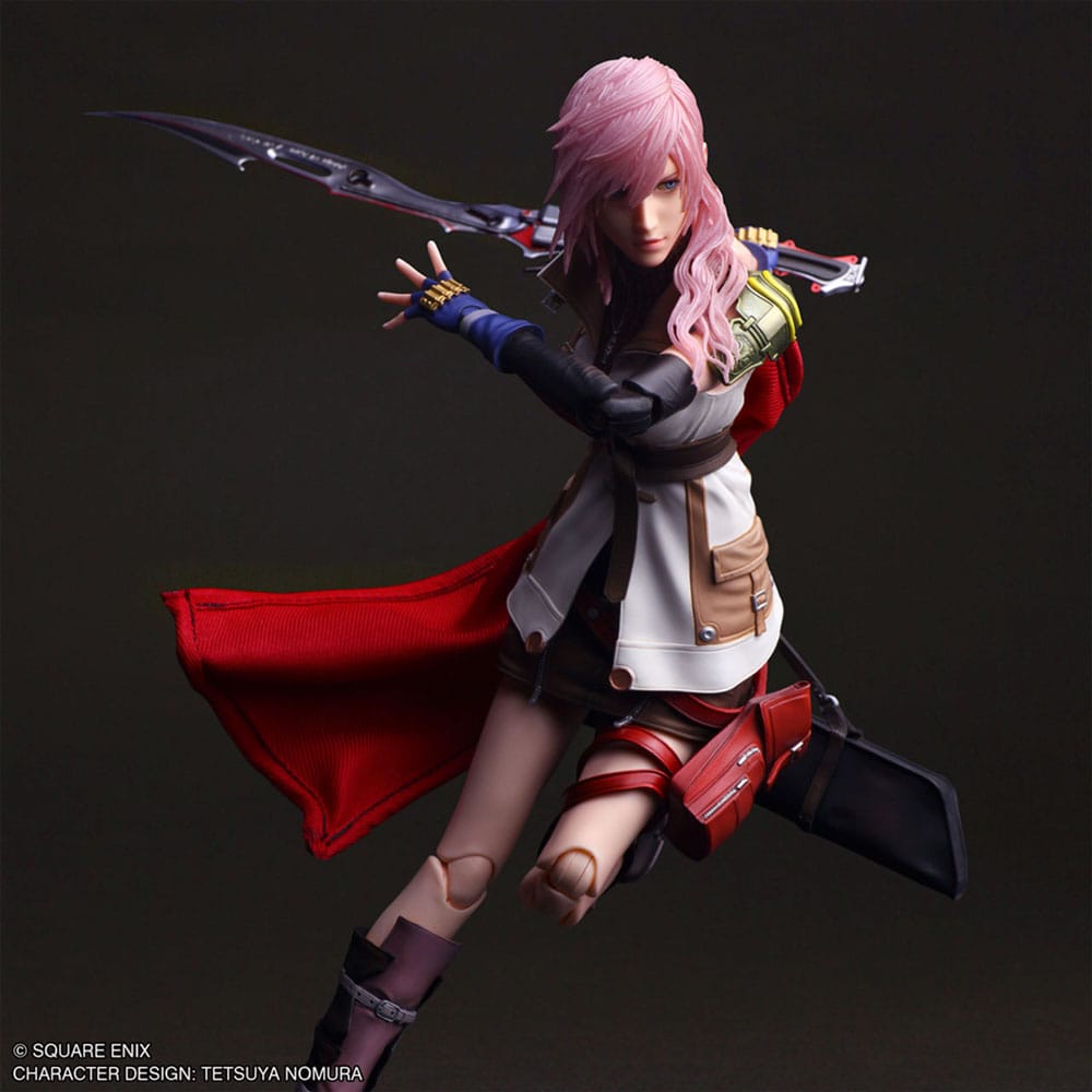 Final Fantasy XIII Play Arts Shin Actionfigur Lightning 26 cm