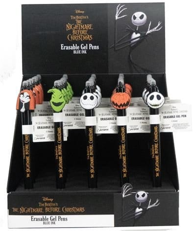 Nightmare before Christmas Radierbarer Gelstift Characters Display (30)