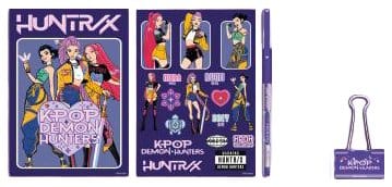 KPop Demon Hunters Federmäppchen-Set Transparent Hunter/X