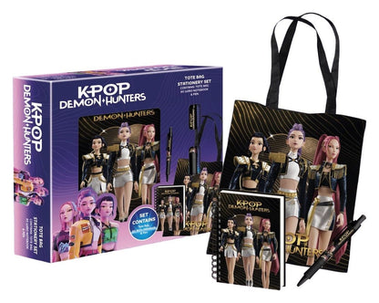 KPop Demon Hunters Schreibwaren-Set in Tragetasche Golden Display (6)