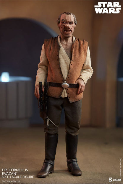 Star Wars Episode IV Scum & Villainy Actionfigur 1/6 Doctor Cornelius Evazan 30 cm