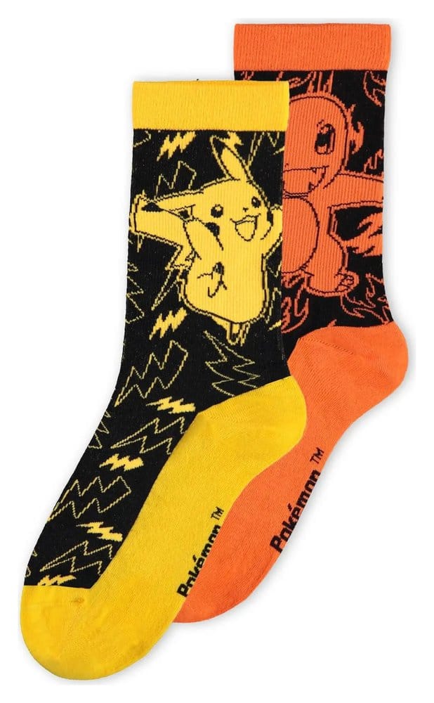 Pokémon Socken 2er-Pack Crew 43-46