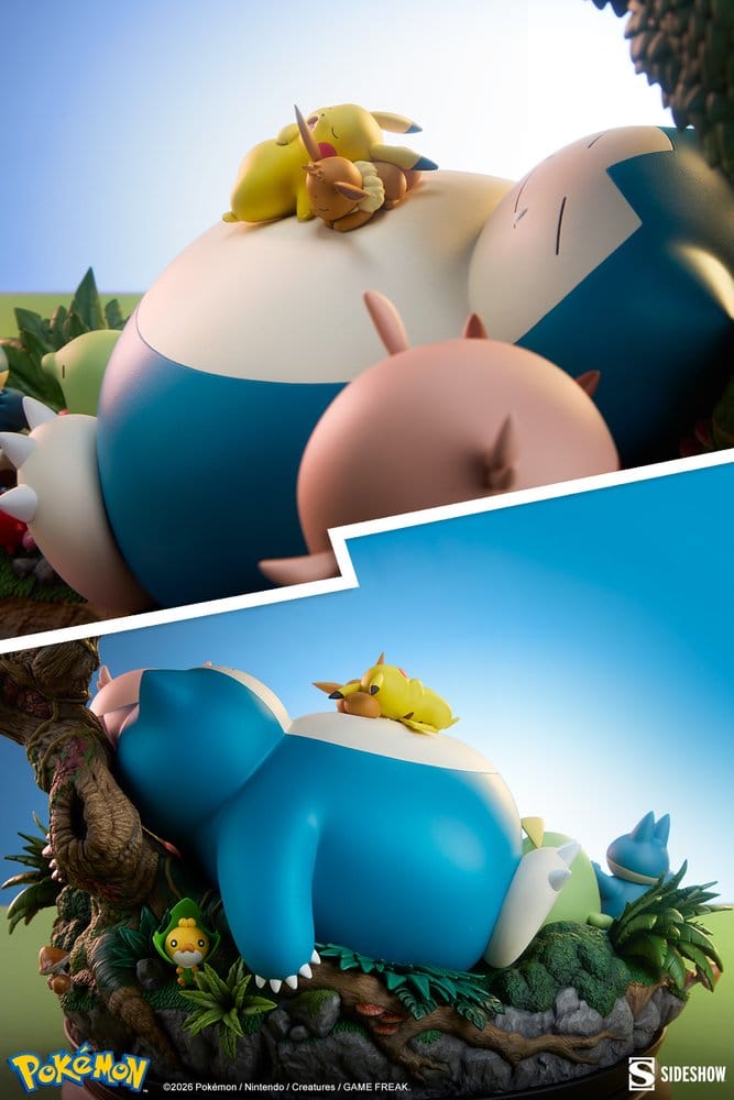 Pokémon Diorama Relaxo 33 cm