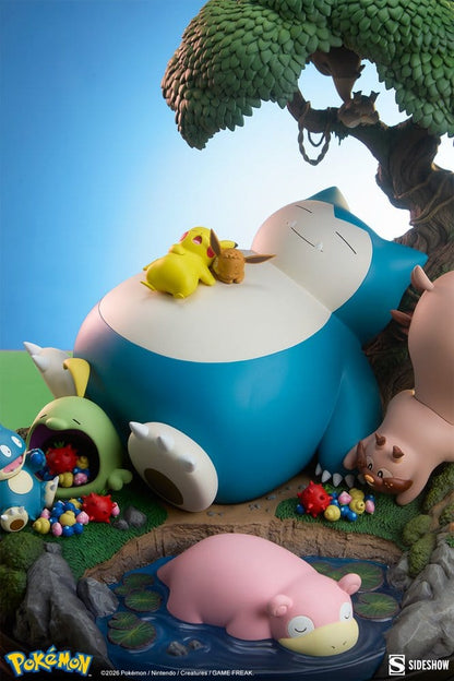 Pokémon Diorama Relaxo 33 cm