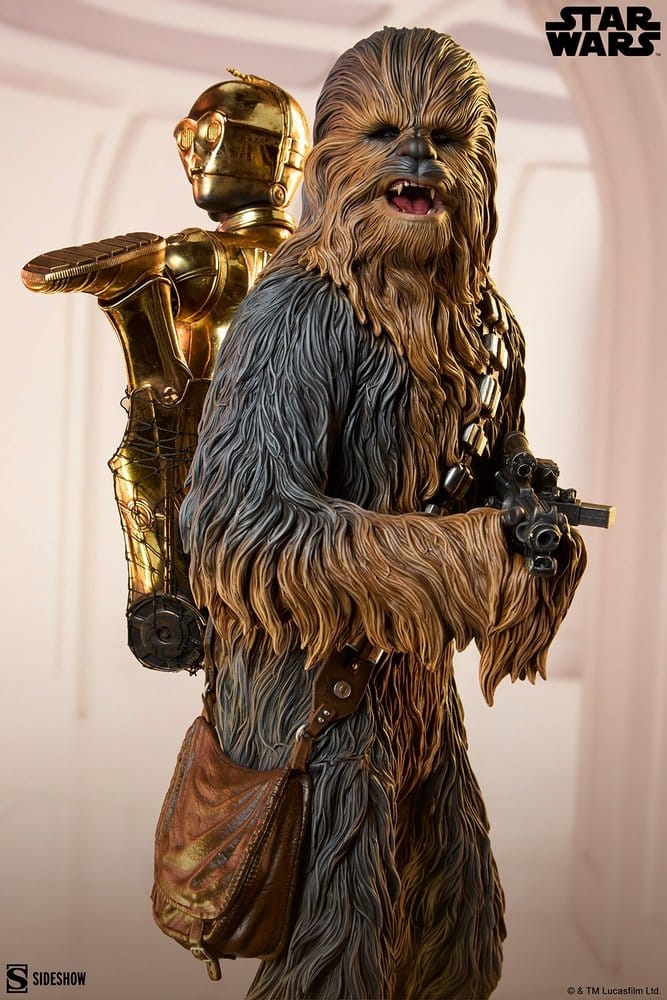 Star Wars Premium Format Statue Chewbacca and C-3PO 63 cm