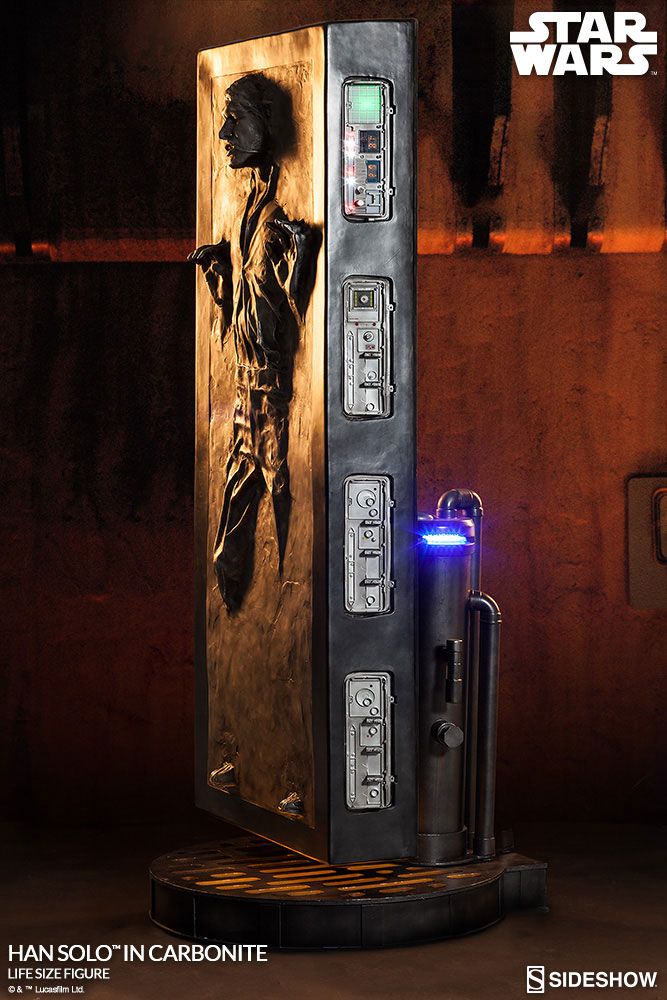Star Wars Life-Size Statue Han Solo in Karbonit 231 cm