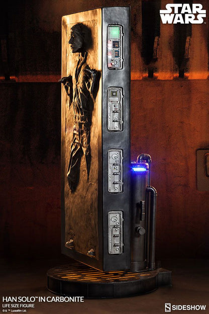 Star Wars Life-Size Statue Han Solo in Karbonit 231 cm