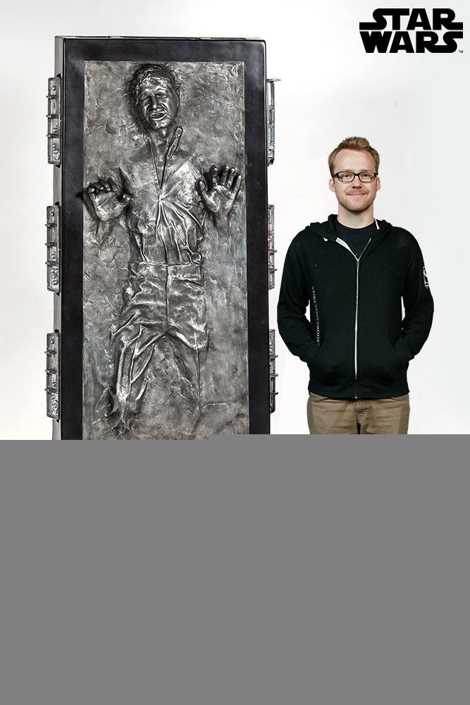 Star Wars Life-Size Statue Han Solo in Karbonit 231 cm