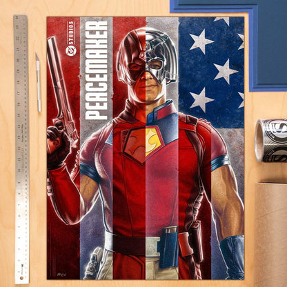 DC Comics Kunstdruck Peacemaker 41 x 61 cm - ungerahmt