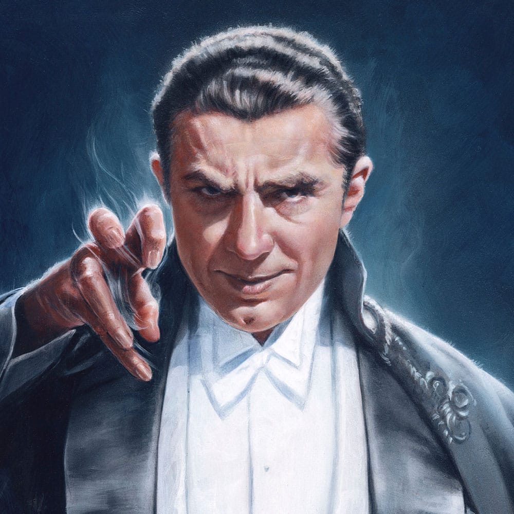 Dracula Kunstdruck Count Dracula by Olivia De Berardinis 56 x 43 cm - ungerahmt