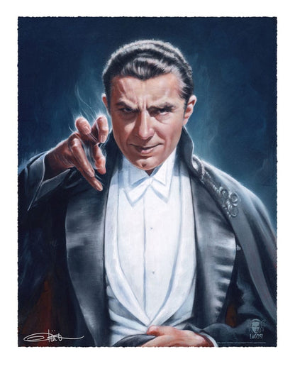 Dracula Kunstdruck Count Dracula by Olivia De Berardinis 56 x 43 cm - ungerahmt