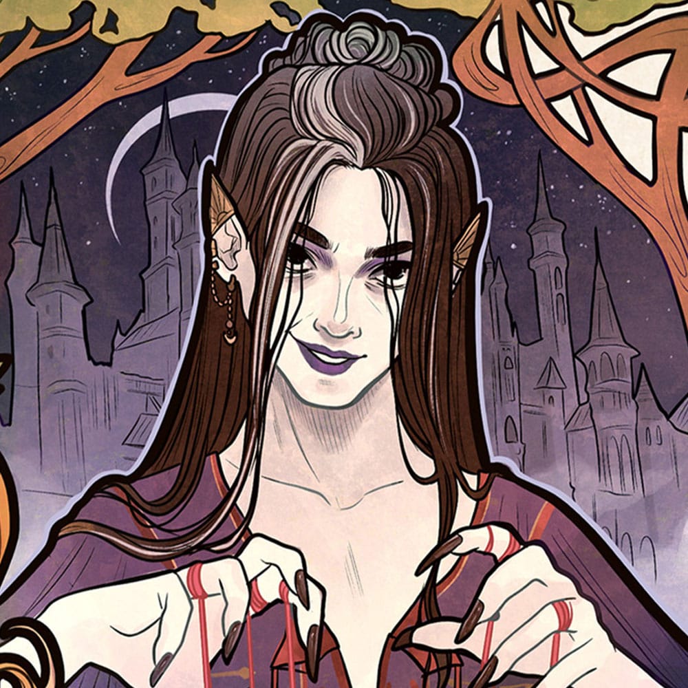 Critical Role Kunstdruck Marisha Ray: 10th Anniversary Art Nouveau Illustrations 46 x 28 cm - ungerahmt